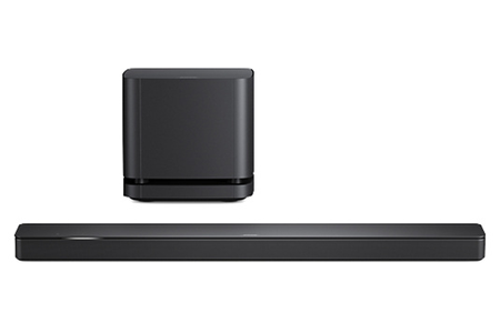 Barre De Son Bose Soundbar 500 + Caisson Bass Module 500 Inclus ( Pack Home Cinema)