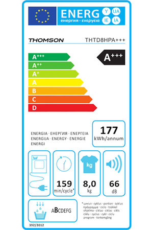 Sèche-linge Thomson THTD8HPA