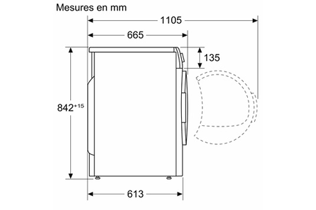 Sèche-linge Bosch WTH83V13FR