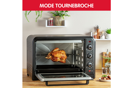 Mini four / Four posable Moulinex Optimo 60L, 7 modes de cuisson OX495810